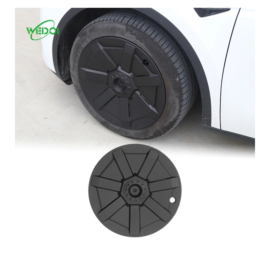 For Tesla Model Y 19 Inch 4PCS Hub Cap Wheel Caps cybertruck wheel cover protector for model y exterior accessories