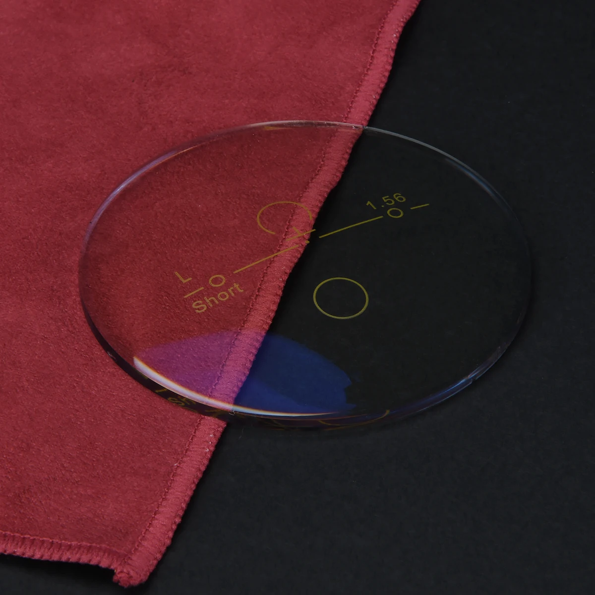 Wholesale High Quality 75MM Blue Cut PGX Progressive Lenses 1.56 HMC Blue Coating Progressive Lens For Myopia Correction