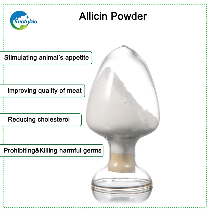 High Quality Feed Additive Natural Antibiotic Expelling Parasite High Quality Allicin Powder