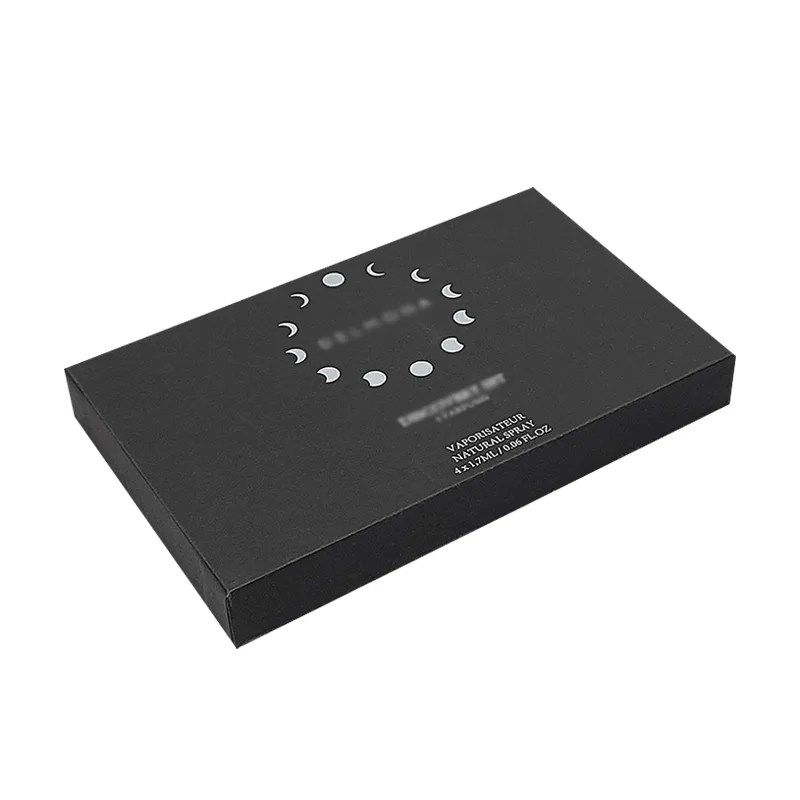 2ml 3ml 5ml 10ml Paper Packaging Perfume Vials Rigid Lift Off Lid Box For Vials 2ml