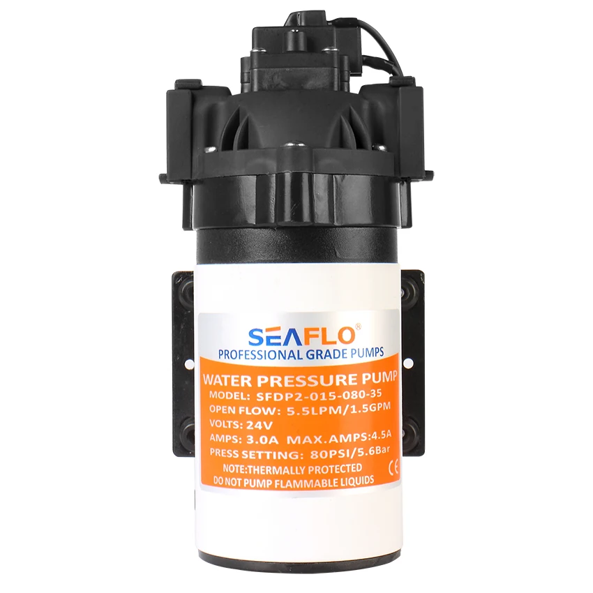 Seaflo DC 12v 10bar 160 psi High Pressure Controller Water Pump 200 PSI