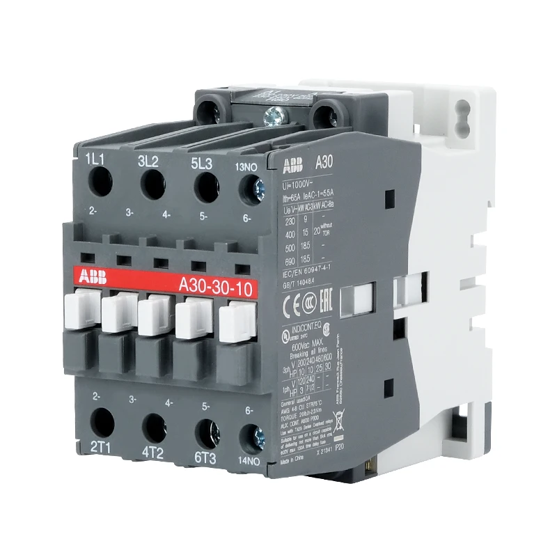 Контактор ABB СЕРИИ 145A 185A 210A 260A 300A-30-10 220 В-230 В 50 Гц/230-240 В 60 Гц