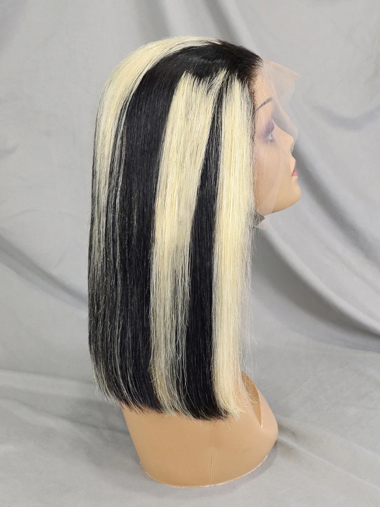 Wholesale Cheap Pixie Cut Short Bob Wigs Virgin Human Hair Lace Front Wig For Black Women Pixie Wig Full Lace Frontal 13x4