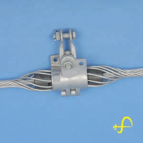 
Overhead line products Tension clamp Stainless steel adjustable cable clamp 