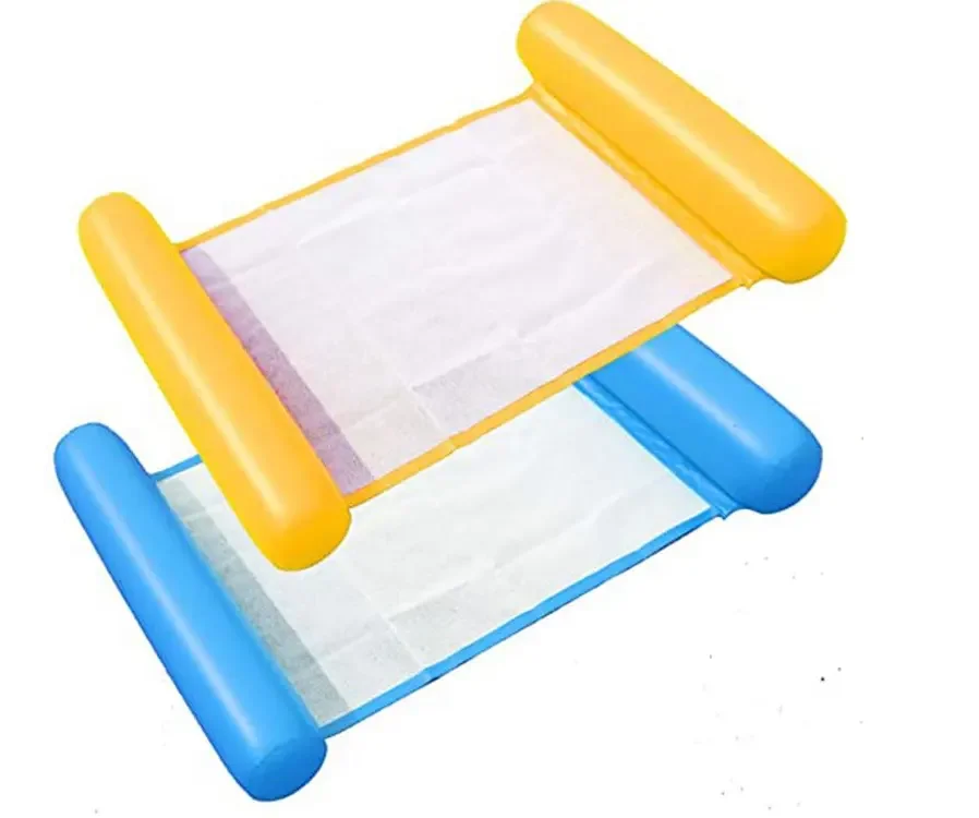 Wholesale Swimming Lounge Water Hammock Leisure Pool Floats Inflatable Floating Bed Reclining Chair Cushion