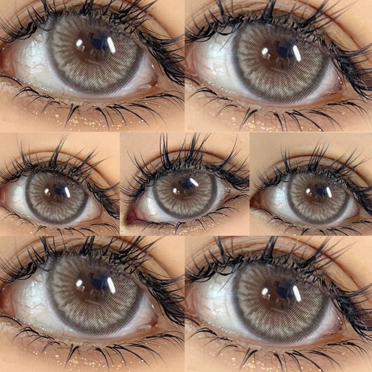 New Factory Style Colored Contact Lenses Eye Beauty 1 Year Disposable Comfortable Soft Lenses