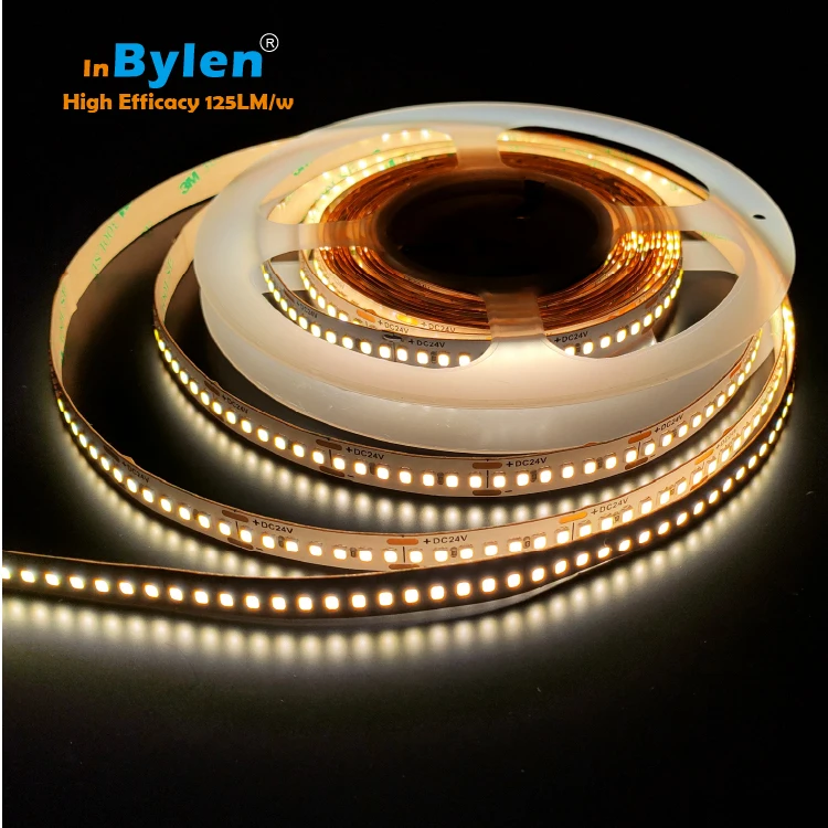 RST дешевая Светодиодная лента 5 м 2700K 3000K 10 м рулон 2835 smd DC24V ce rohs