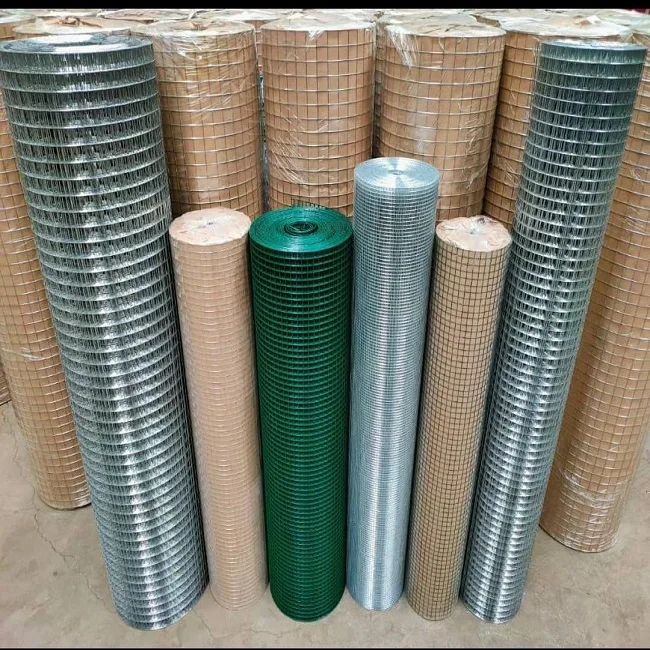 1x1 Hot Dip Galvanized Iron Welded Wire Mesh 16 Gauge Electro Galvanized Welded Wire Mesh For Poultry