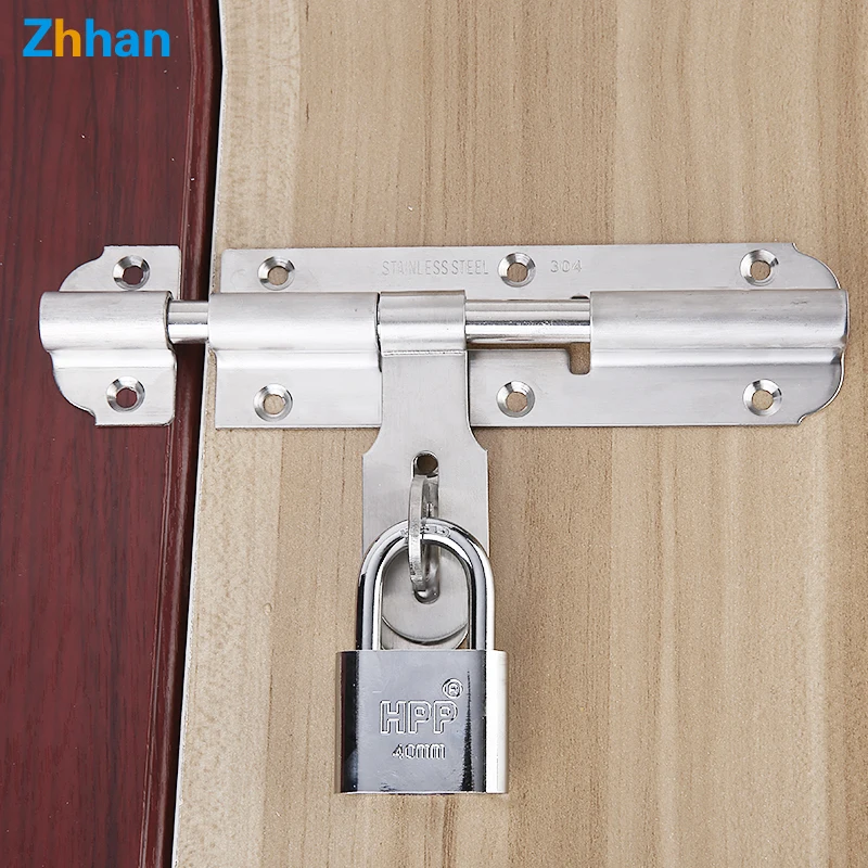Stainless Steel door and window sliding door bolt lock