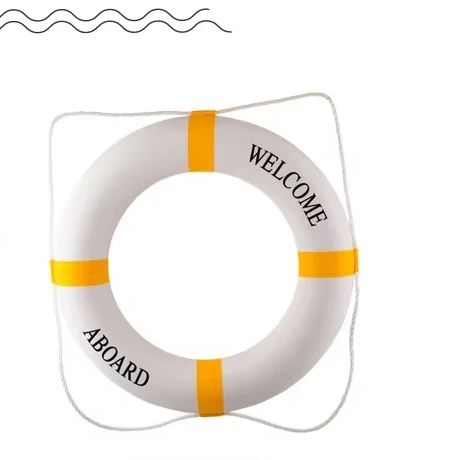 Portable Lifesaving Coast Rescue Ring Life Buoy LB-1C