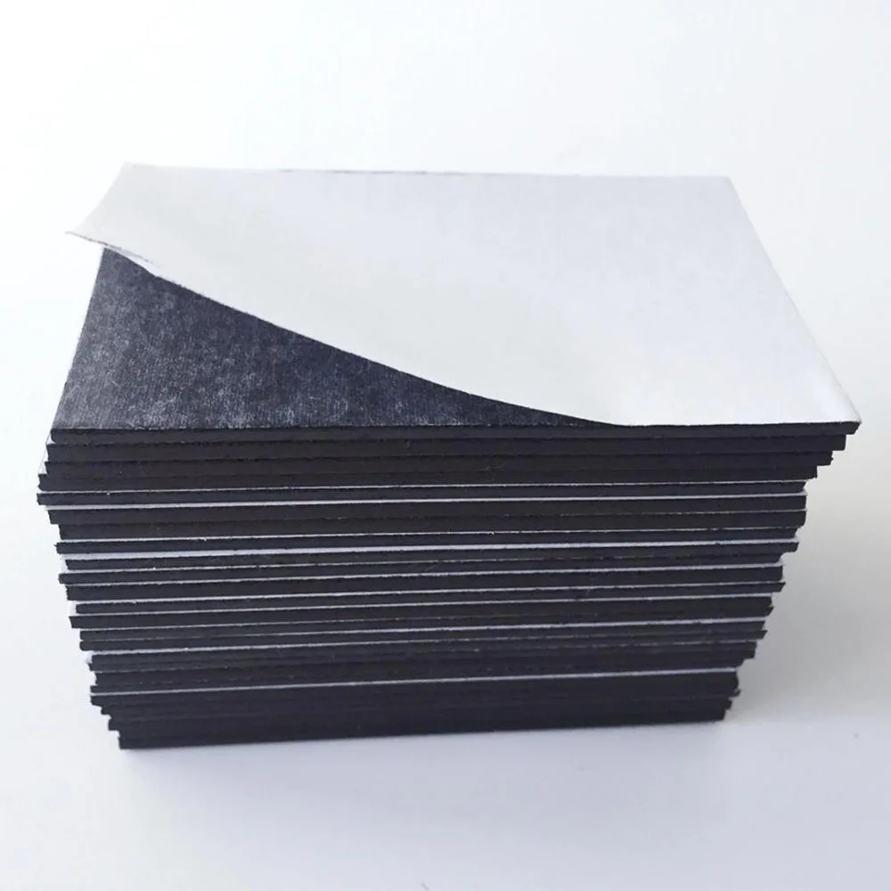 Hot Sell thickness 0.4mm rubber Magnet  Self-Adhesive For Making Whiteboard Calendar