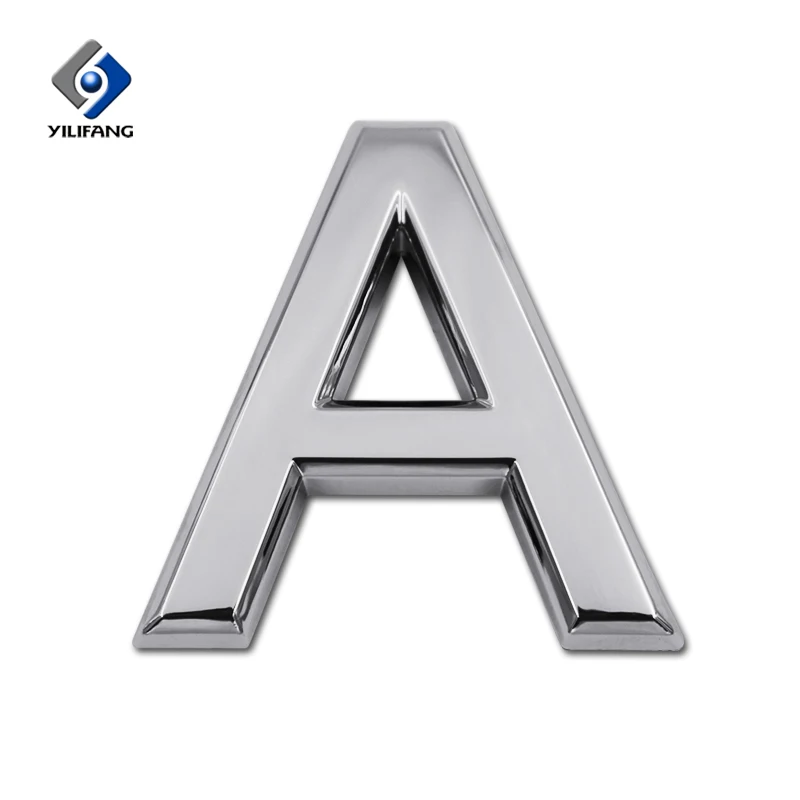  Пользовательские буквы эмблемы abs автомобильные хромированные значок наклейка логотип эмблема Автомобильная этикетка покрытие автомобильный 3d