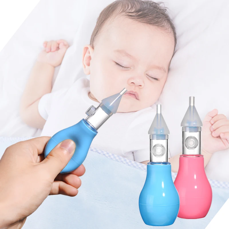 
Cheap Silicone Baby Nose cleaner Manual Nasal Aspirator snot sucker 