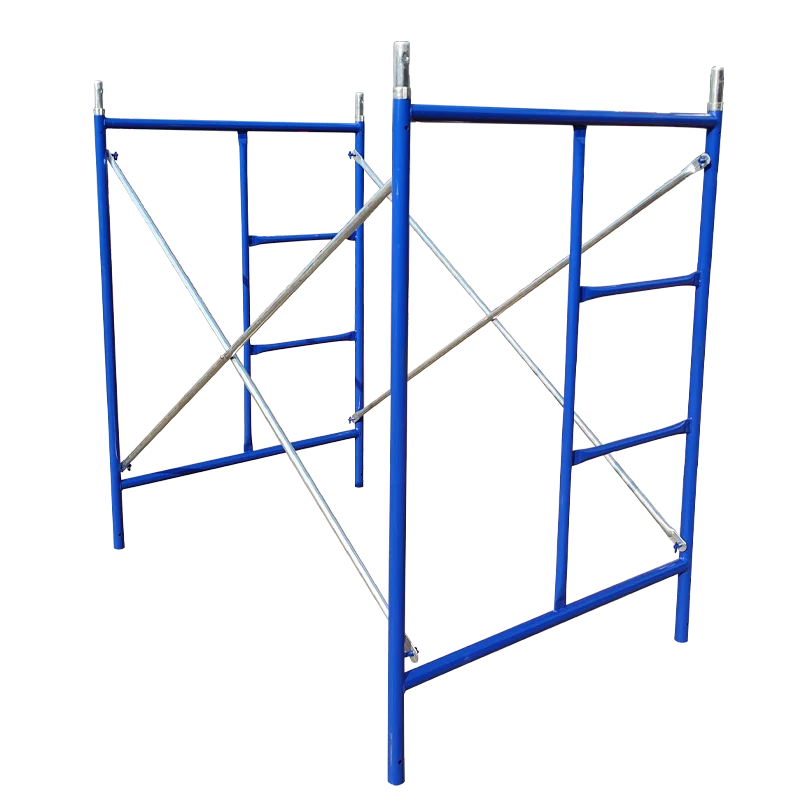 Oem Powder Coated Heavy Duty Walk Through Masons ladder frame scaffolding