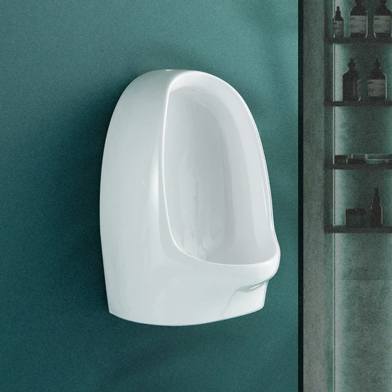 Indoor Household White Colored Men Ceramic Wall Hung Urinal Toilet Bowl ceramic toilet