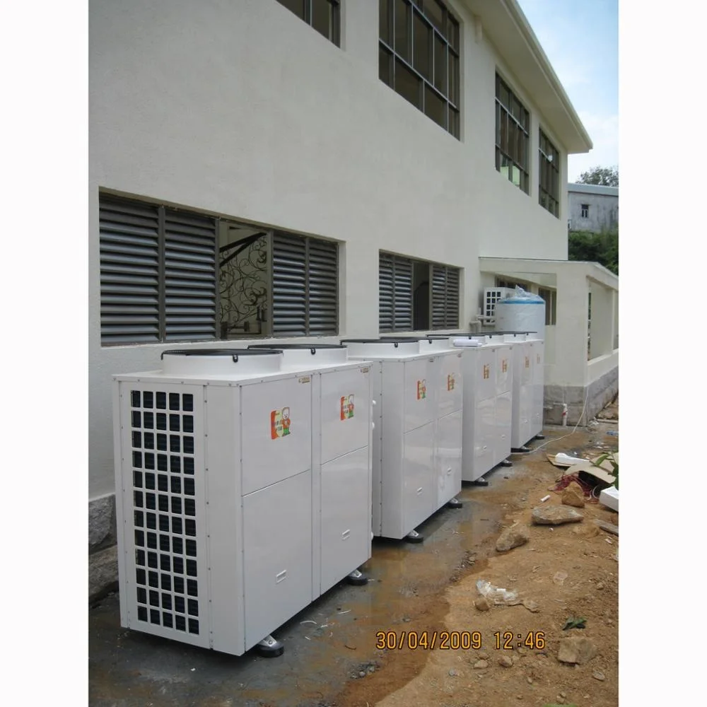 Smart operation air to water heat pump water heater for commercial building like hotel, school, hospital