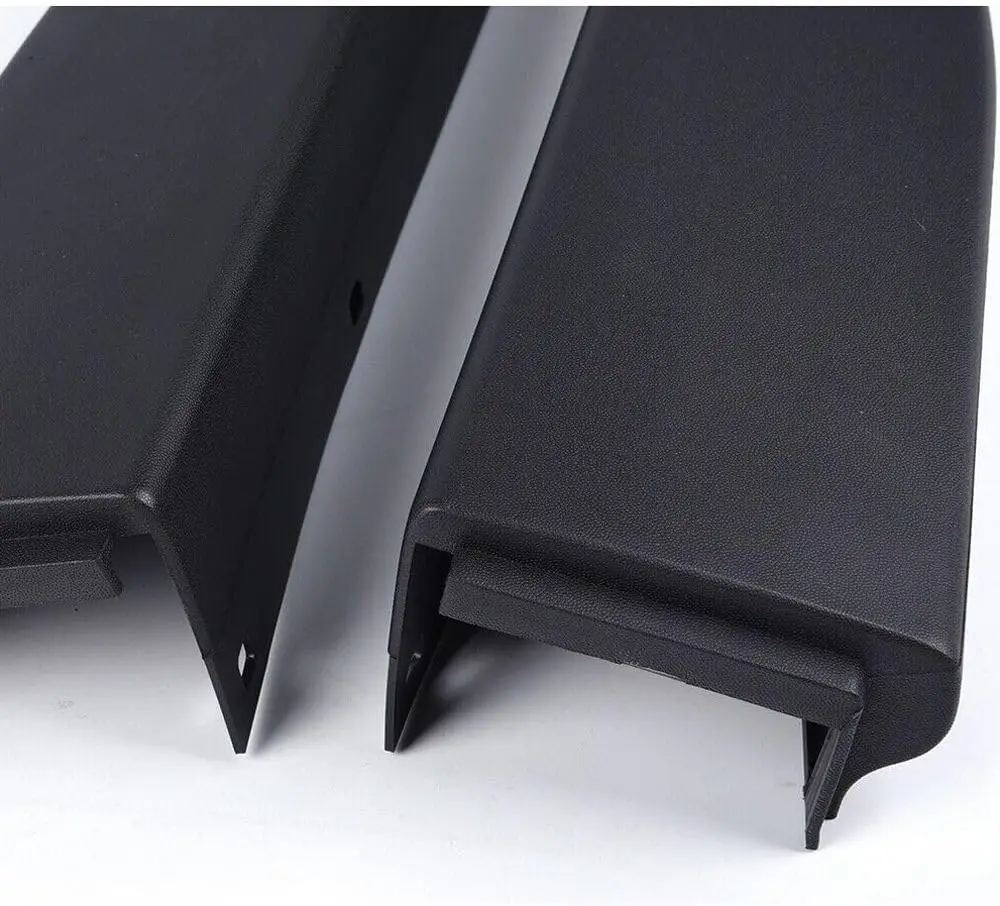 Super Duty Right Left Side Flex Step Tailgate Molding Trim Cap Black For2010-2016 Ford F-250 F-350 F-450 F-550