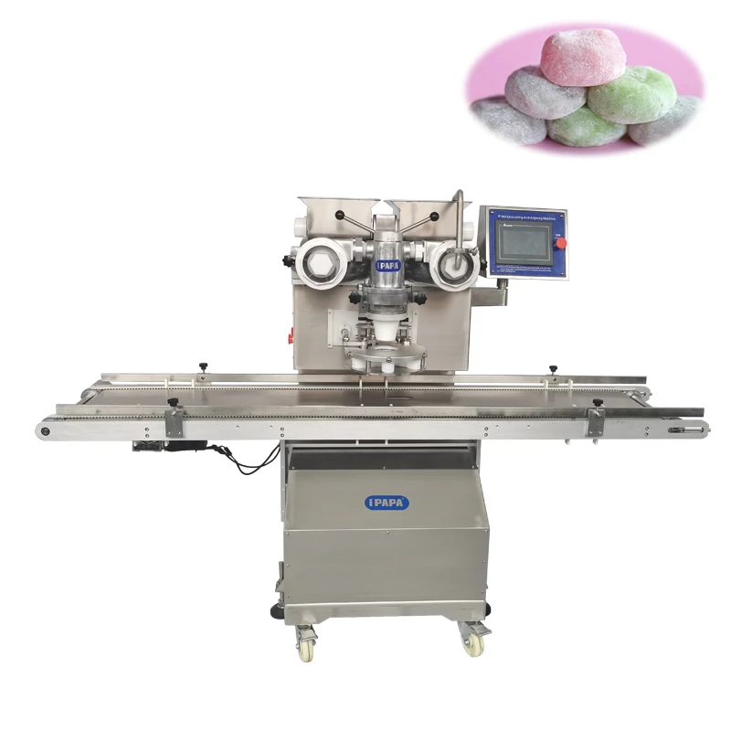 Full Automatic High Speed Sweet Japanese Rice Cake Daifuku Mochi Ice Cream Making Machine