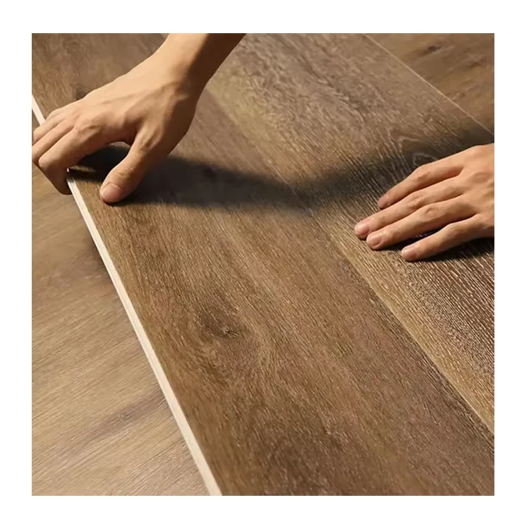 4mm 5mm 6mm 7mm 8mm waterproof wood grain pvc click lock spc flooring lvp flooring vinyl plank luxury vinyl flooring with IXPE