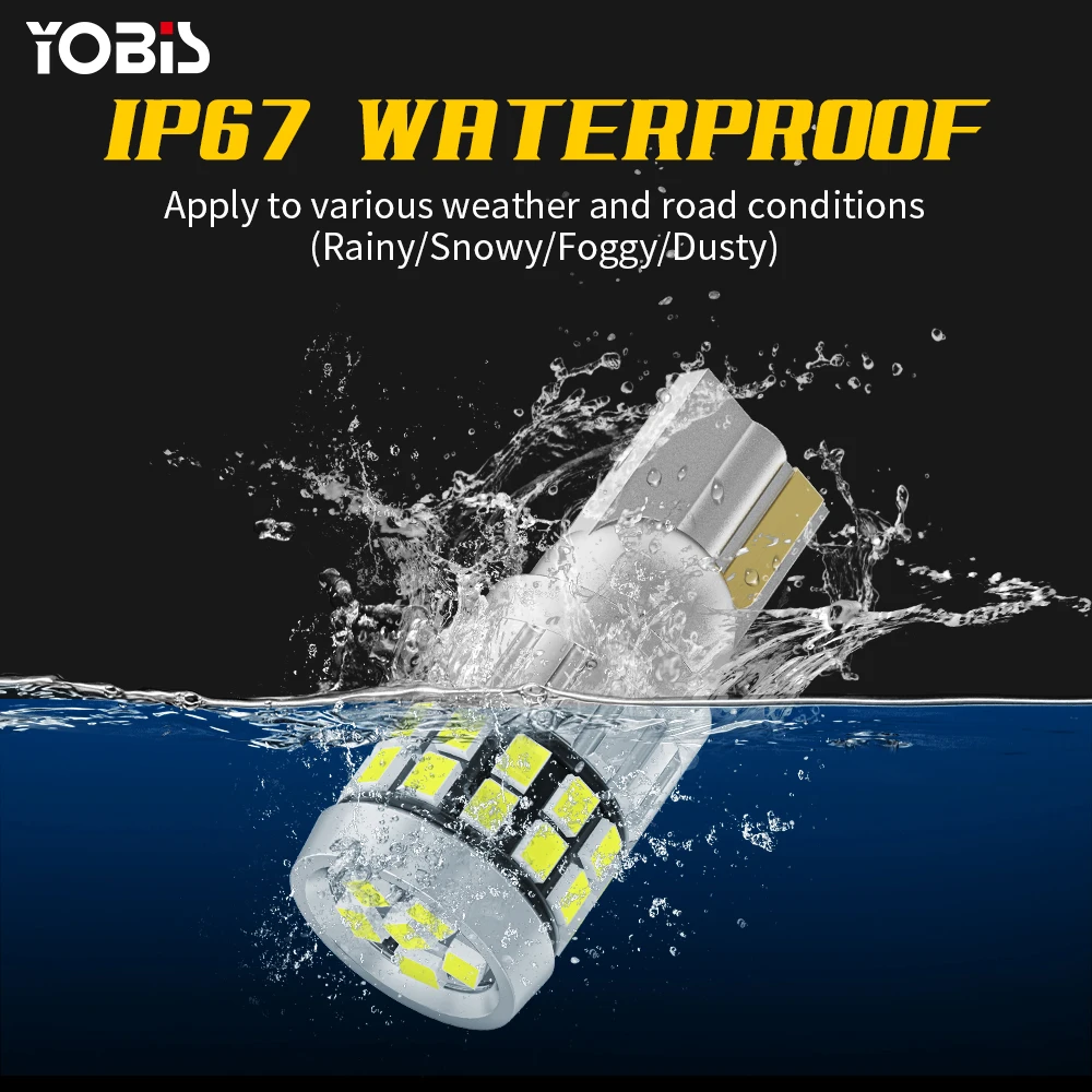 YOBIS Factory Wholesale Competitive Auto Interior T10 168 175 194 2016 30SMD 60V Led width indicate light bulbs