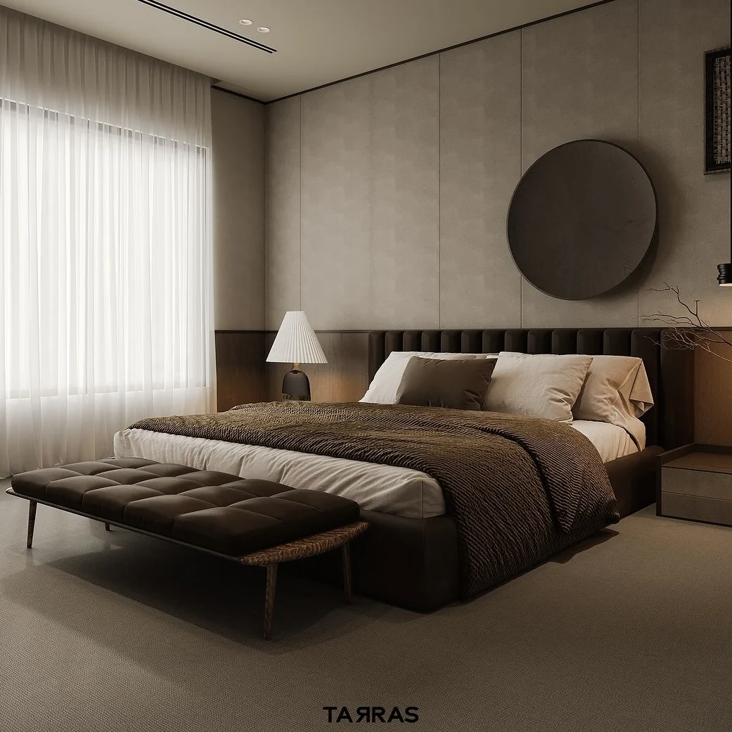 Modern hotel home italy design minimalist bed frame up-holstered beds queen bed room furniture set