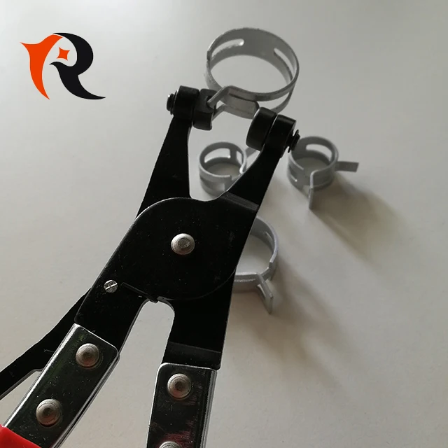 Zinc Plated Mini Spring Type Hose Cilp Action Fue Spring Hose Clamp