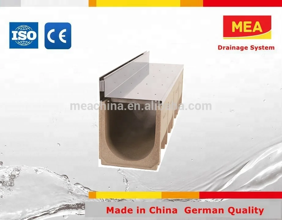 
grating surface water drainage systems in architecture or construction 