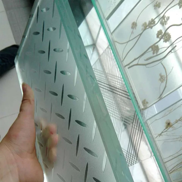 high quality anti slip laminated tempered glass floor stair price for tempered glass floor
