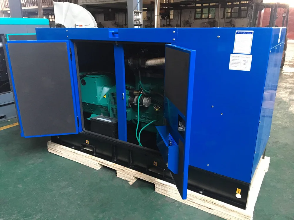 Fast Delivery Silent Type Diesel Generator Set 3 Phase Power Generador Electrico Diesel 50kw Soundproof Generator