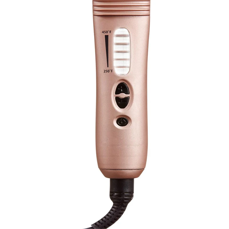 OEM factory Unisex hair styling PTC heat straightening brush Portable Beard Straightener