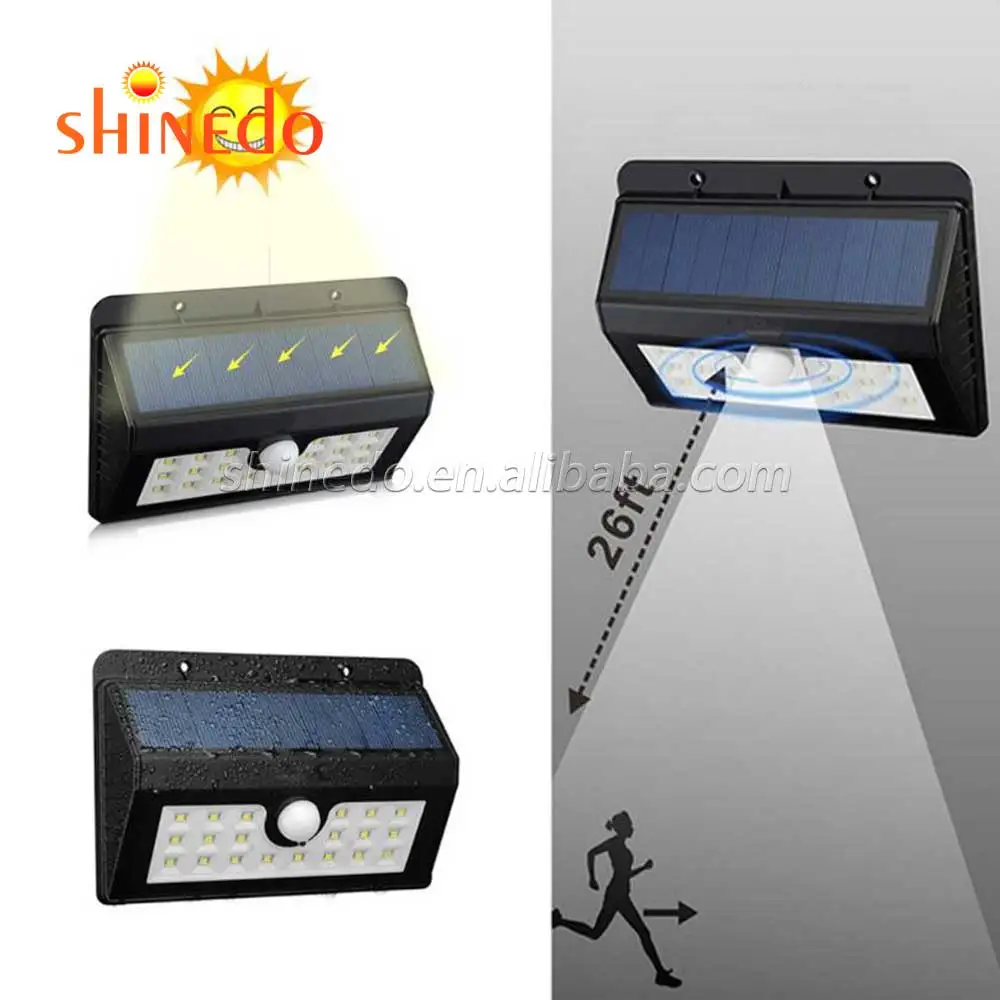 Wholesale 20 led solar security light motion sensor wall light SD-SSE32B
