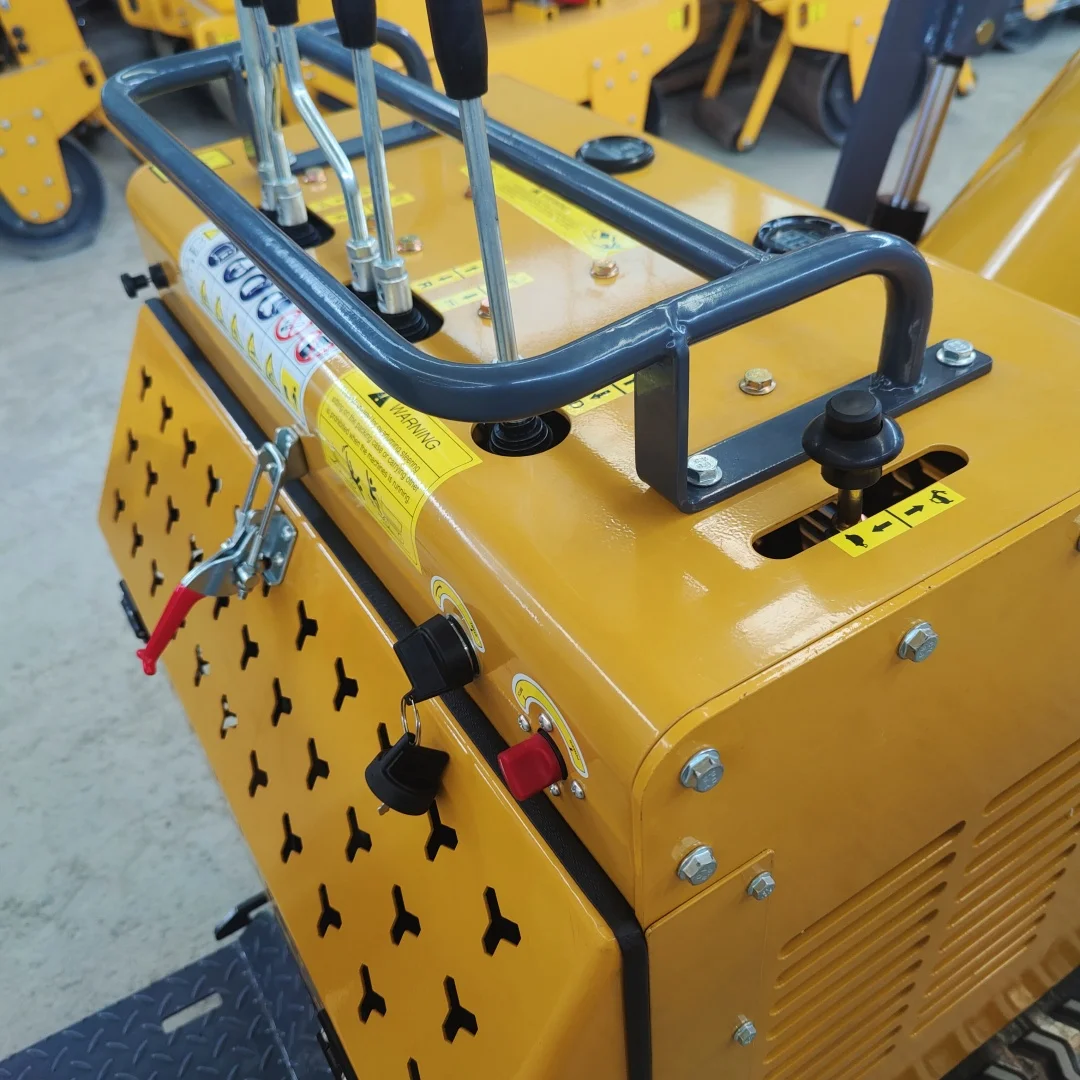 Trackd Self Loading Portable mini dumper Movable Diesel Gasoline Concrete Mixer Machine For Construction