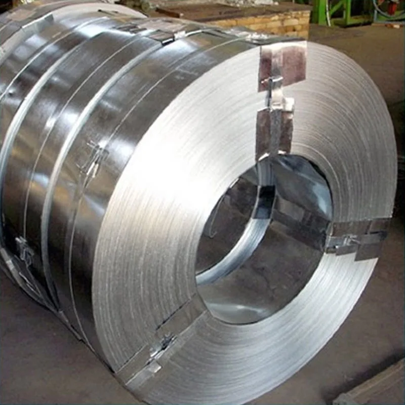 Hot dipped zinc coated stripping galvanized steel strip coil z40 slitting coil