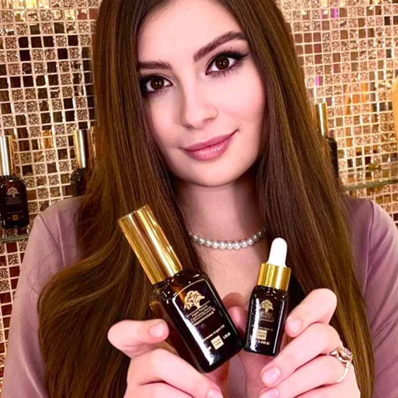 Arganmidas Wholesale Moroccan Argan Essential Oil Organic Bio Natural Anti Oxidant Frizz Hair Care Moroccan Argan Hair Oil
