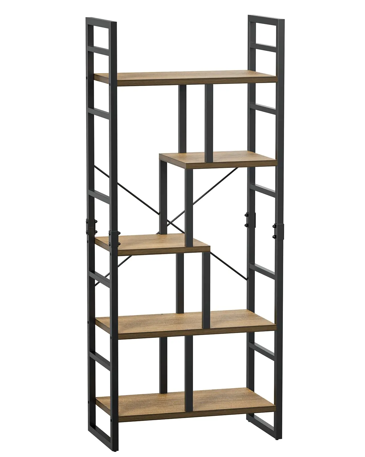 Customized Shelves Storage Racks Iron Steel Metal Book Metal Shelf For Home