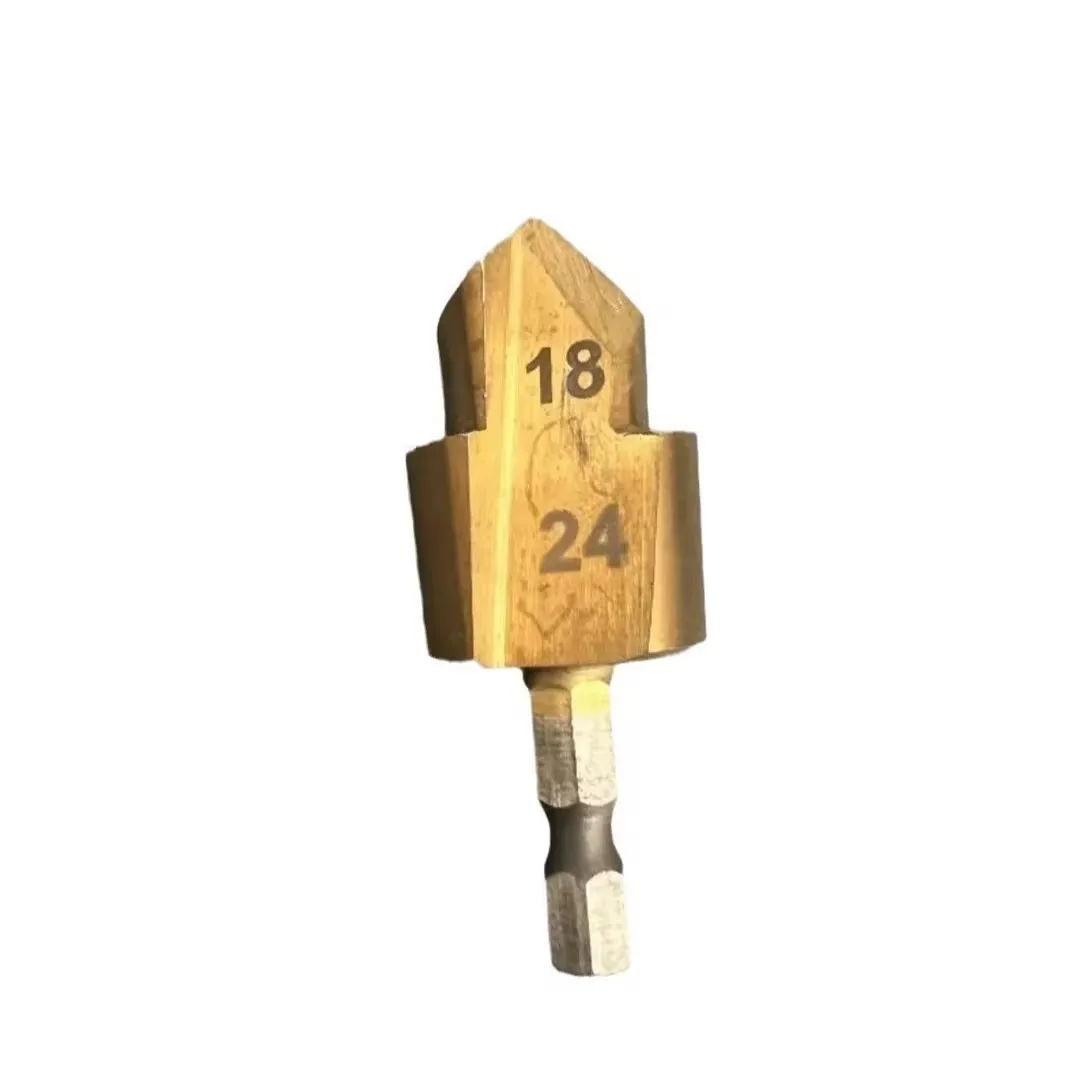 PPR lifting drill bit hexagonal handle multi-layer reaming drill for repairing leaks and connecting water pipes tool