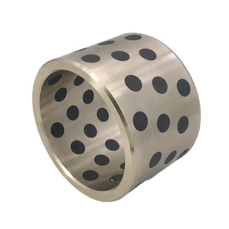 High-quality cast bronze and graphite bushing bearings CuAl9Fe4/CuAl10Fe3, solid lubrication bearings, can be customized