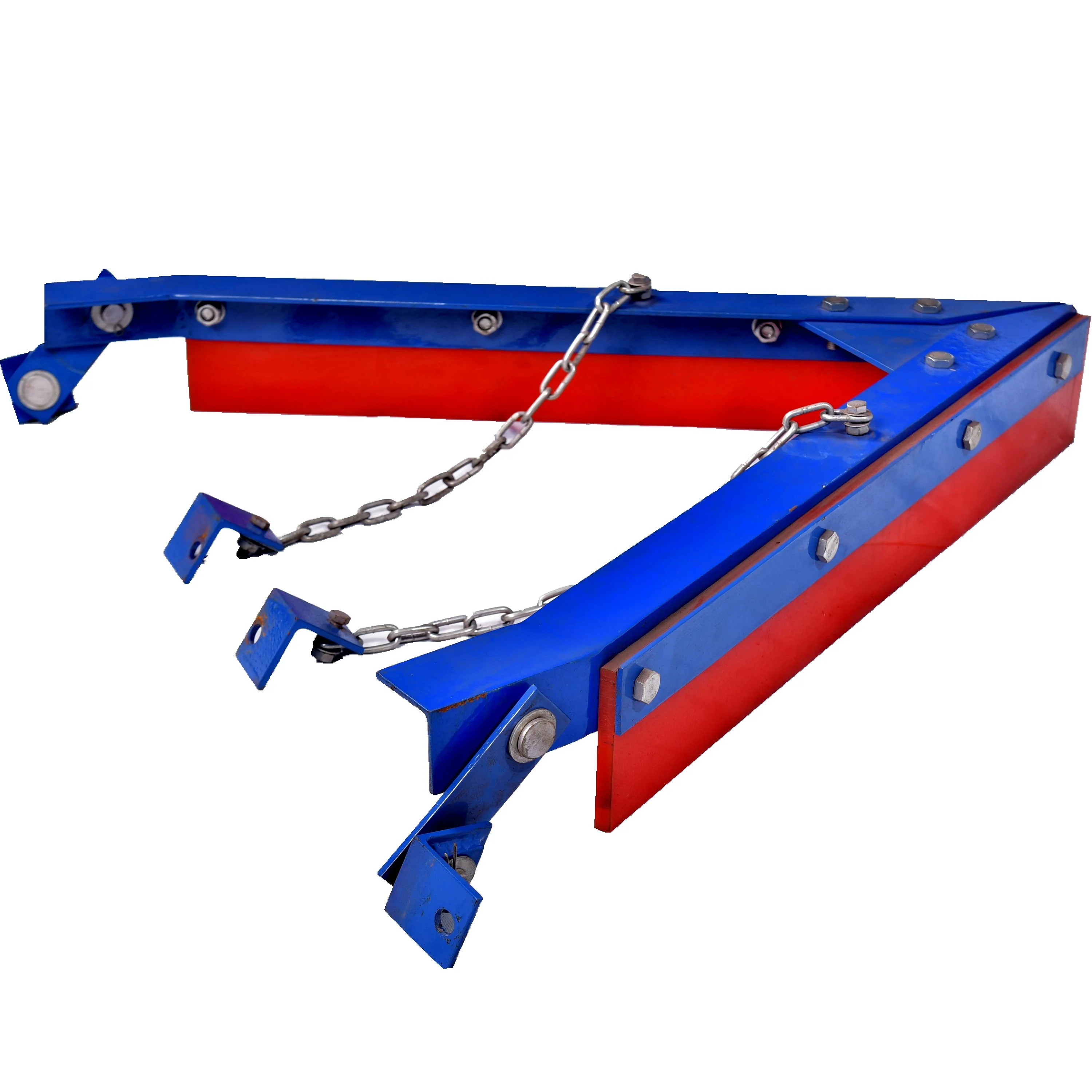 primary belt scraper for conveyor head pulley
