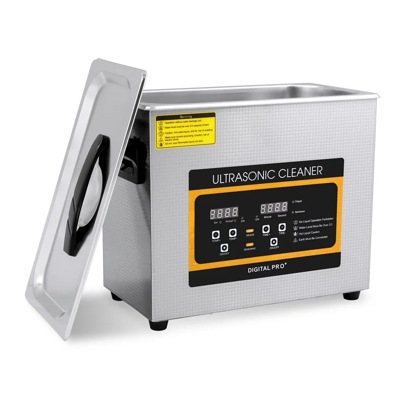 Digital Ultrasonic Cleaner 6L 6.5L With DEGAS Heating Timer Washing Main Board Lab Medical Tools Golf Clubs Bicycle chain