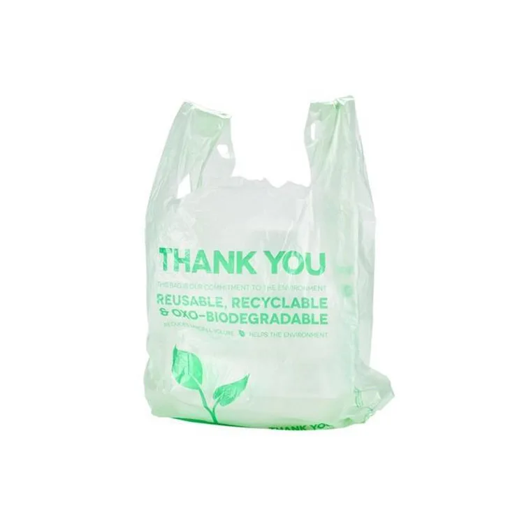 Bolso de compras plastico resistente del Polybag del del precio de fabrica con el logotipo modificado