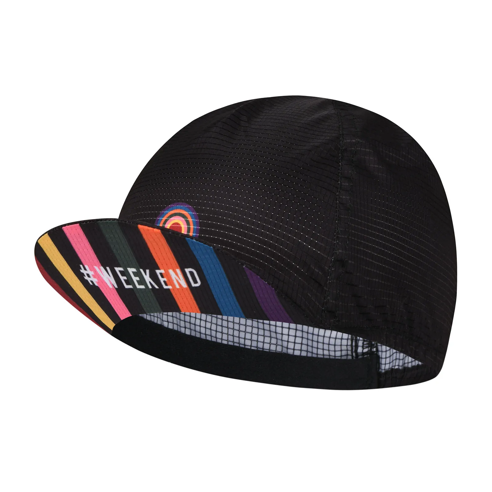 Monton custom cycling running hiking sport bamboo sublimation print caps three panel bike hat