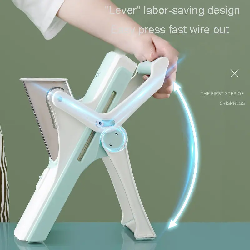 Hot Sale 5 in 1 Manual Vegetable Cutter Slicer Adjustable Thickness Peeler Multi New Generation Multi-functional