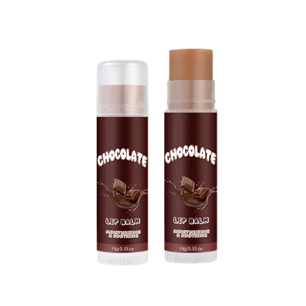 Big Lip Balm Chapstick Organic Vegan Pink Strawberry Fruit Flavor Lip Balm Moisturizing Lipbalm