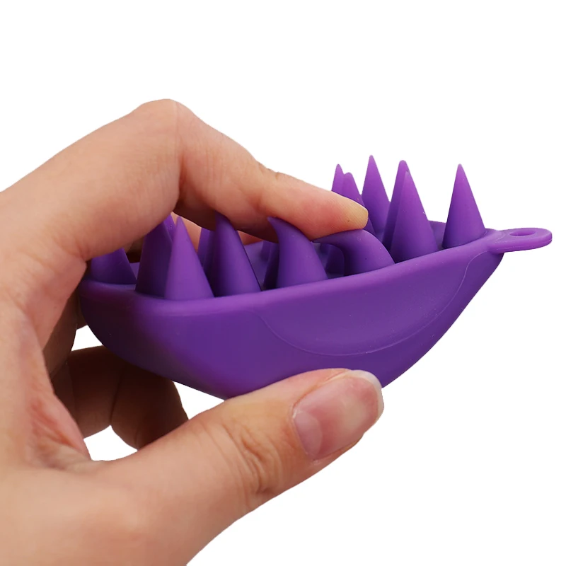 Shampoo Brush Soft Silicone Care Scalp Massager of 2022 Upgraded New Design