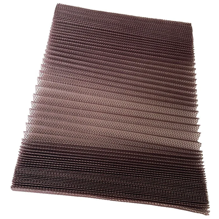 colorful polyester pleated insect screen fly mesh for window mosquito net .