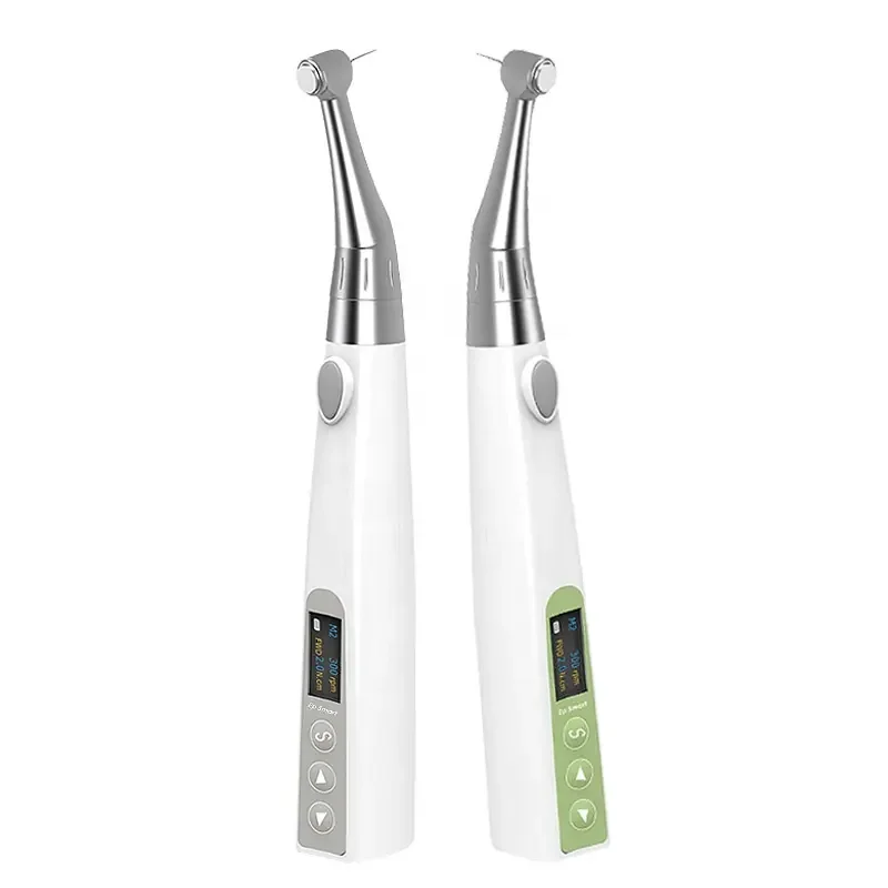 Wireless endo motor with apex locator dental endomotor