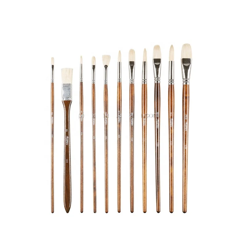 Giorgione Hot Sale Professional Artist Painting Brush Set With Tin Box Knife Carrying Case