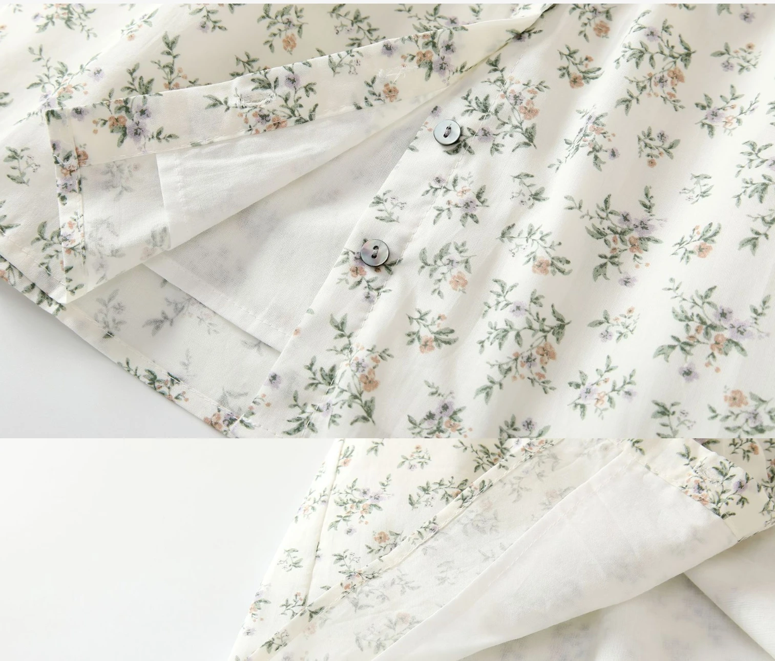 European vintage style toddler girl floral cotton puff sleeve princess bow dress