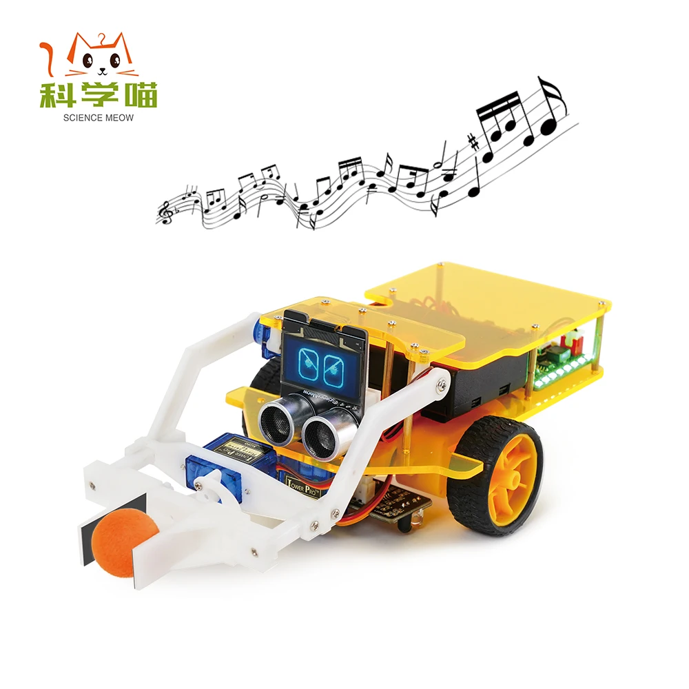 Programmable STEAM Robotics Kits cozmo Programming Arduino Walk Robot Toys for Kids & Adults