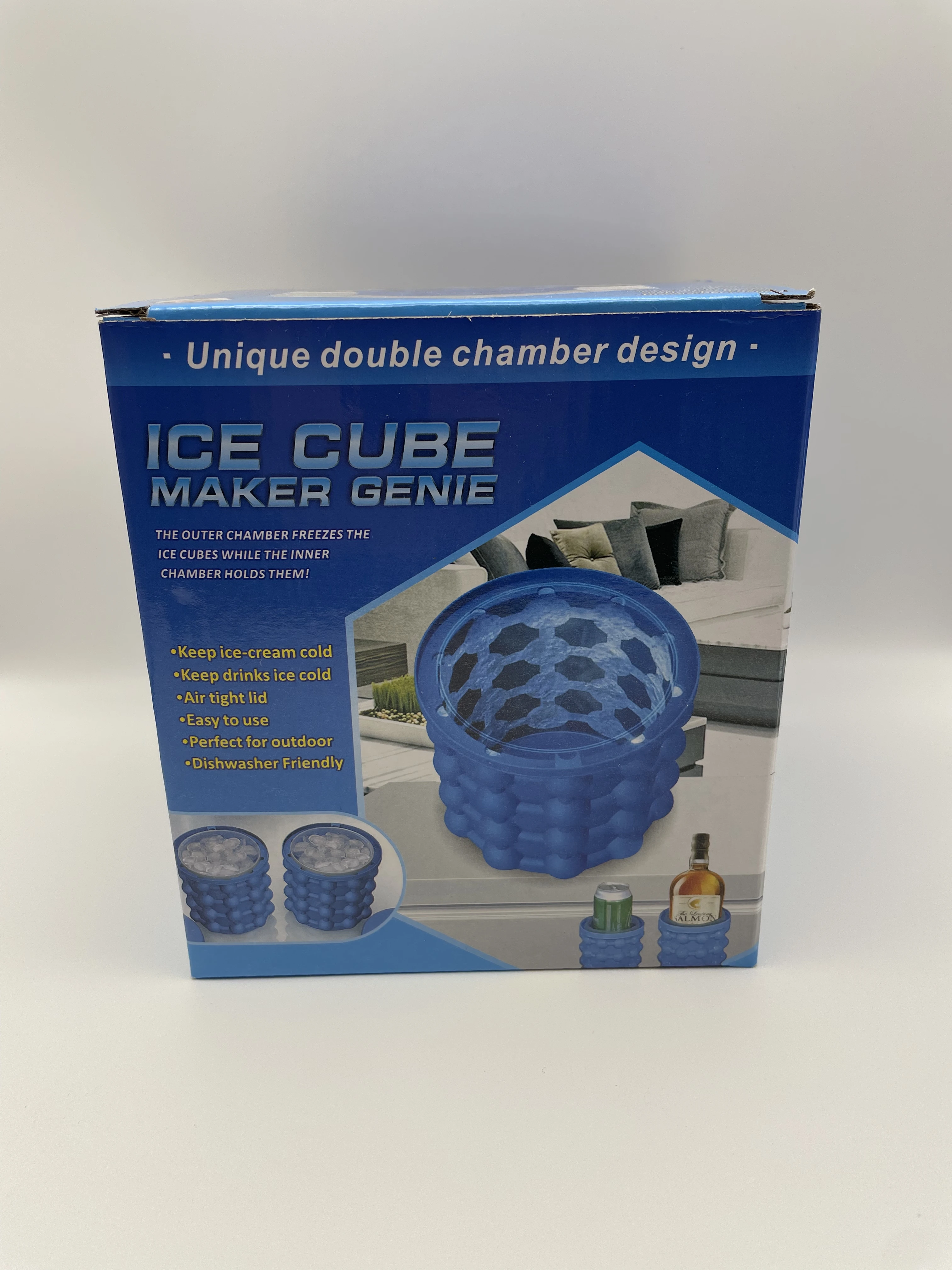 Ice Cube Maker Ice Trays Silicone Mold Kitchen Accessories Ice Ball Maker Silicone Tray Mold Popular 2022 Shape of The Barrel